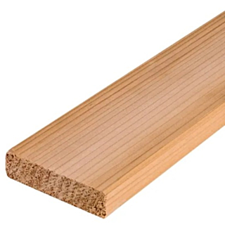 Western Red Cedar 18mm x 68mm P.A.R. Fencing Battens