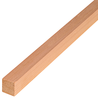 Western Red Cedar 30mm x 30mm P.A.R.