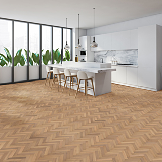 Whistling Herringbone Oak Flooring