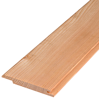 British Larch 18mm x 144mm Shadow Gap Cladding BB11