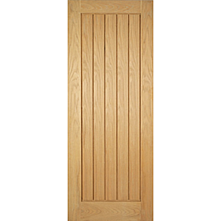 Lpd Oak Mexicano Unfinished Door Fd30
