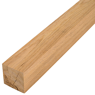 Fresh Sawn Oak Beam 100mm x 100mm