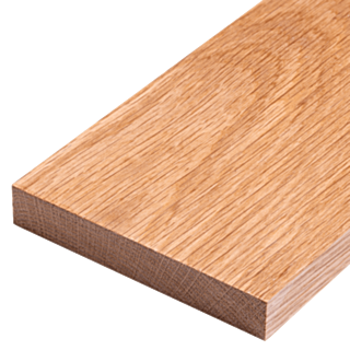 Square Edge Solid Oak Skirting Boards