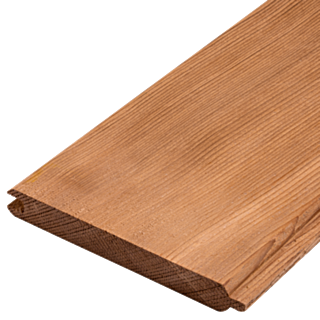 Western Red Cedar Cladding 18 x 144mm T+GV BB1A
