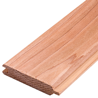2440mm Western Red Cedar 18mm x 94mm T+GV Cladding BB4