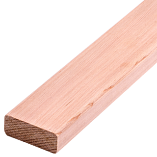 2440mm Western Red Cedar 18mm x 44mm P.A.R. Fencing Battens